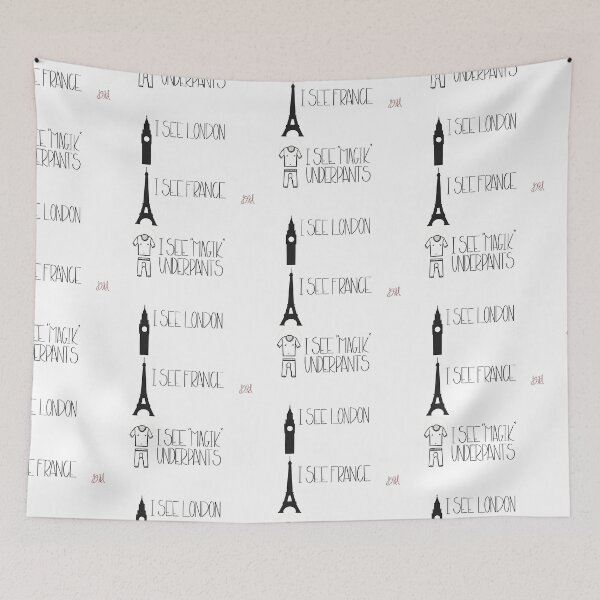 Item preview, I see London, I see France, I see "Magik" underpants, design by Gwen Haroldsen designed and sold by Exmo Merch.