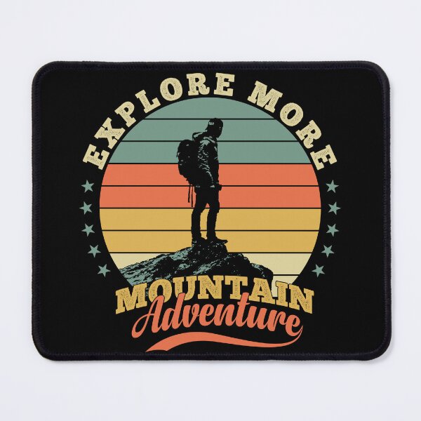 Item preview, Explore More, Mountain Adventure, Mountain Essential Classic Vintage Design designed and sold by Designestic.