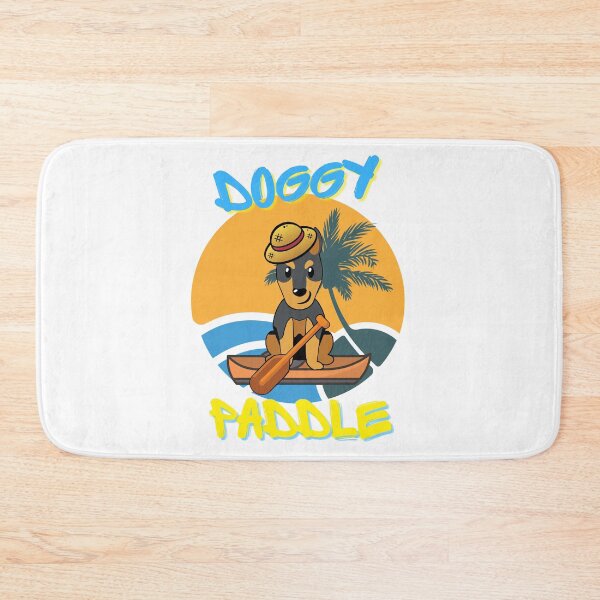 Item preview, Cute Guard Dog Paddling a boat designed and sold by Pet Station.