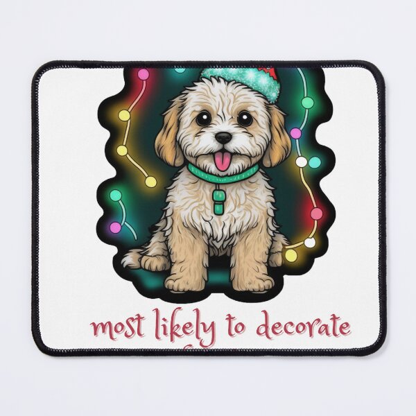 Item preview, most likely to decorate her dog designed and sold by printiesart.