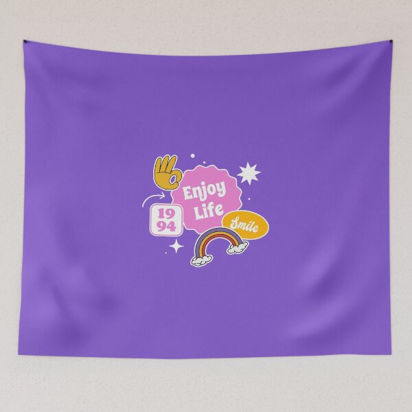 Item preview, Enjoy your life cool laptop sticker for swaggers designed and sold by majnate.