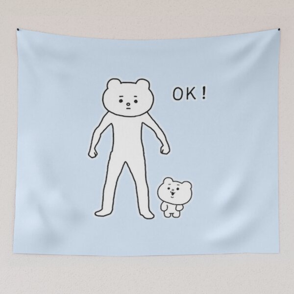 Item preview, Betakkuma Bears Meme  designed and sold by fatherfarm.