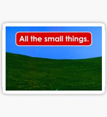 All the small things Sticker