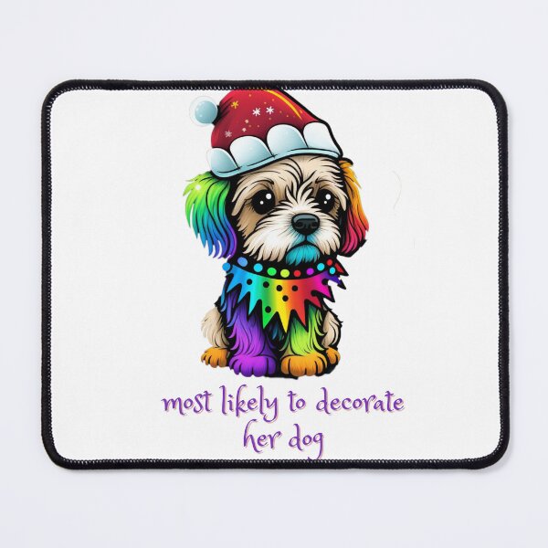 Item preview, most likely to decorate her dog designed and sold by printiesart.