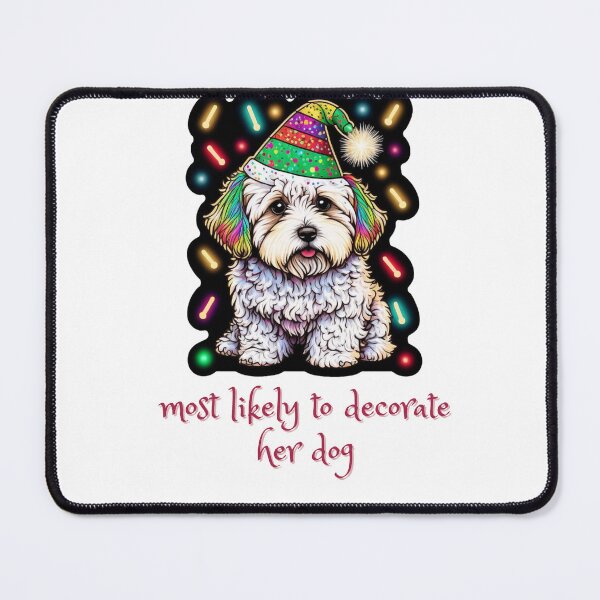 Item preview, most likely to decorate her dog designed and sold by printiesart.