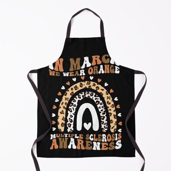 Item preview, In March We Wear Orange Multiple Sclerosis Rainbow Groovy designed and sold by Williams112.