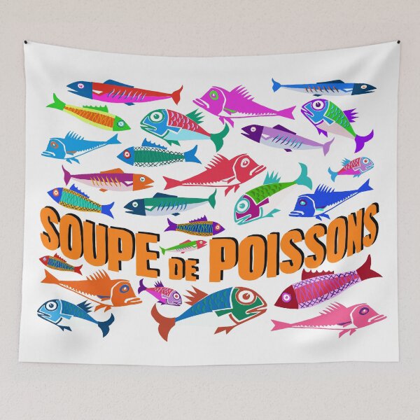 Item preview, Soupe de Poissons Fish Soup designed and sold by shtem.