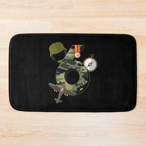 Item preview, 6th Birthday Camouflage Hero Army Soldier designed and sold by EricGomezz.