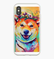 Happy Shiba iPhone Case