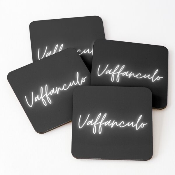 Item preview, VAFFANCULO Italian Sayings, Quotes, Expressions - Simple Black Writing designed and sold by sweary12.
