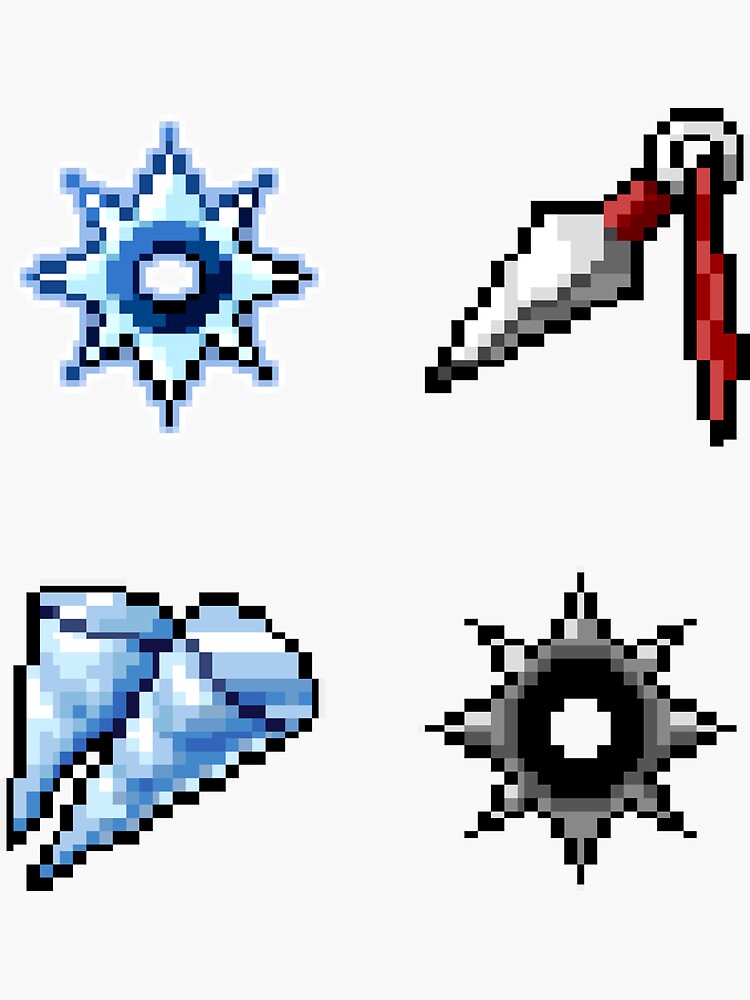 "Rare Throwing Stars (MapleStory)" Sticker for Sale by kawaiicrossing Redbubble