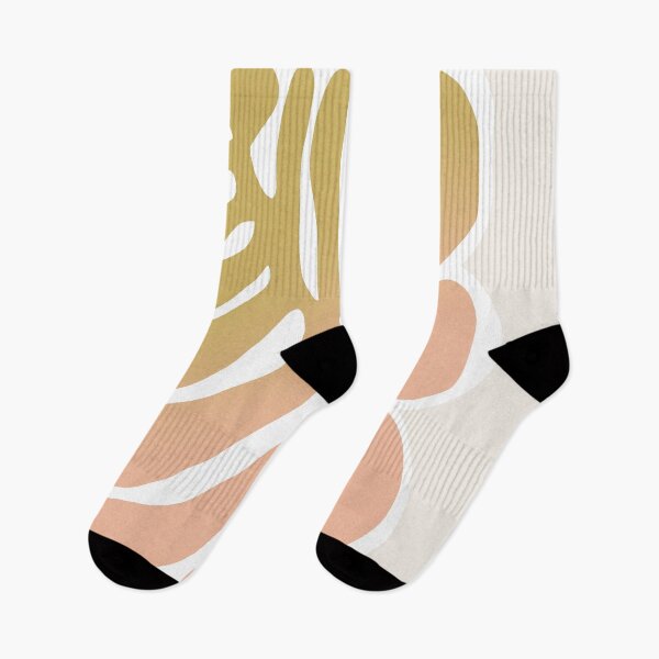 Aperçu de l'œuvre Fleur dégradée audacieuse - Art Boho moderne en pêche et ocre créée et vendue par BohomadicStudio.