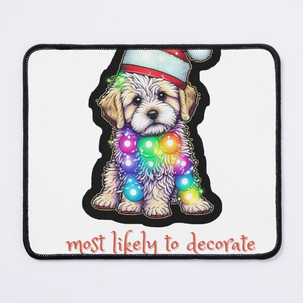 Item preview, most likely to decorate her dog designed and sold by printiesart.