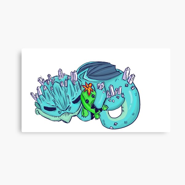 Sleepy Aurene Canvas Print