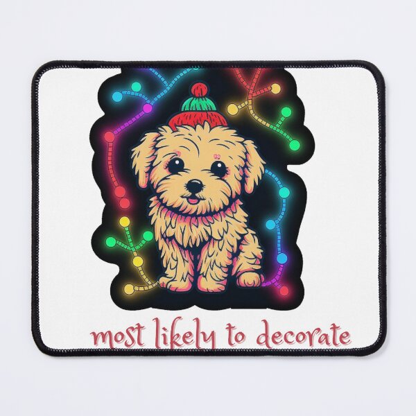 Item preview, most likely to decorate her dog designed and sold by printiesart.