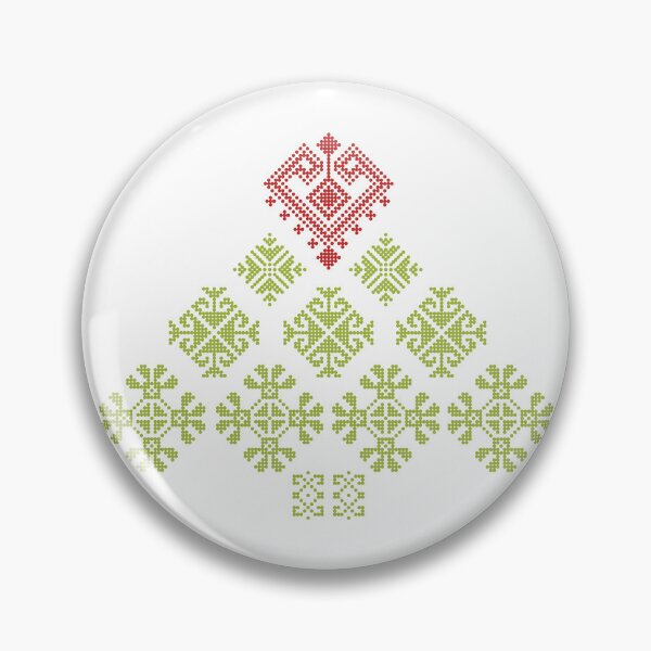 Item preview, Romanian Traditional Motif design - Christmas tree designed and sold by fraga-ro.