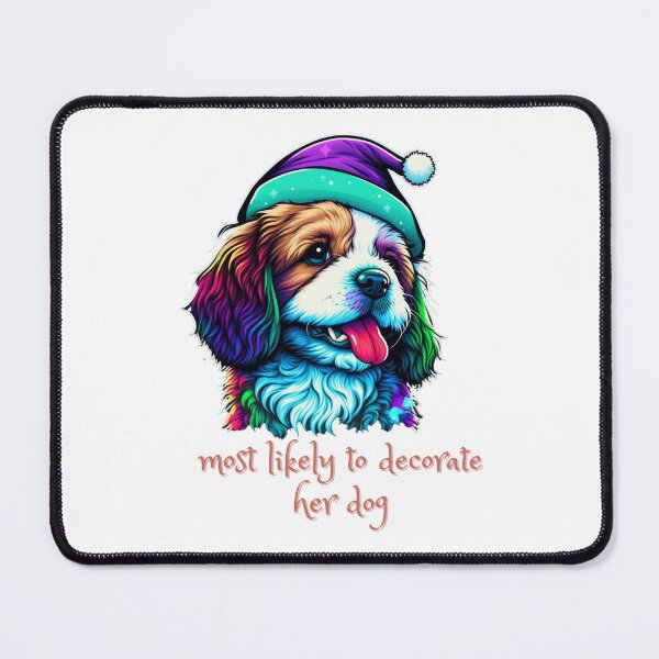 Item preview, most likely to decorate her dog designed and sold by printiesart.