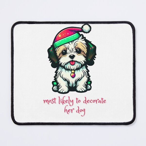 Item preview, most likely to decorate her dog designed and sold by printiesart.