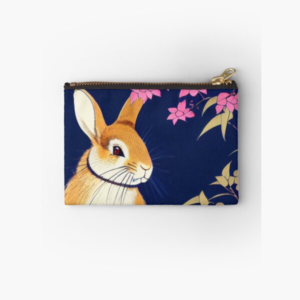 Item preview, Cute White and Brown Rabbit Bunny Chinese New Year designed and sold by wigobun.