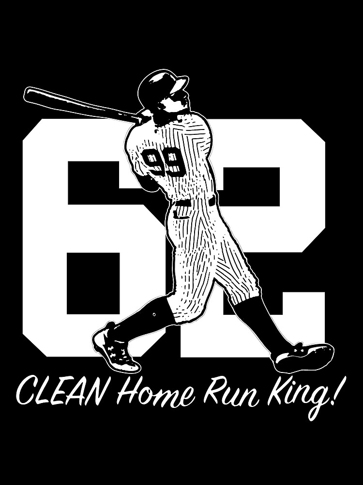 New York Yankees Aaron Judge 62 ***Clean Home Run King*** T-Shirt