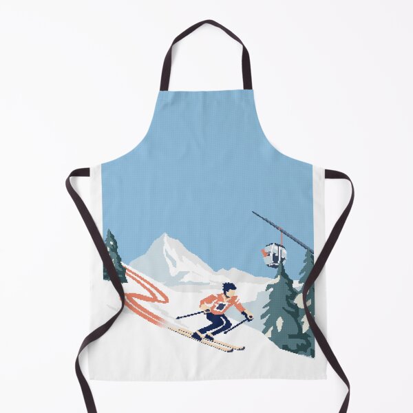 Item preview, Ski graphic knit jacquard retro designed and sold by Enhance Imagination.