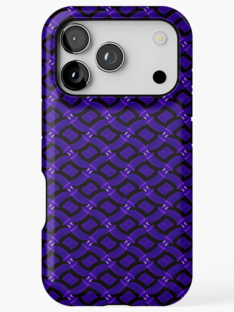 Thumbnail 1 of 4, iPhone Case, Violet art pattern designed and sold by Work of art Shop.