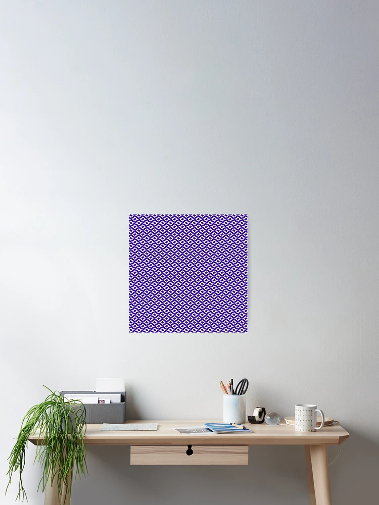 Thumbnail 2 of 3, Poster, Violet art pattern designed and sold by Work of art Shop.