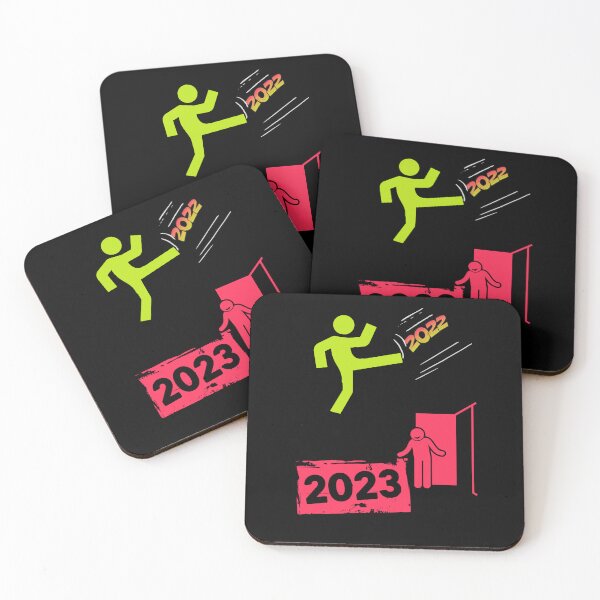 Item preview, Goodbye 2022 Welcome 2023 designed and sold by ConradoBullhead.