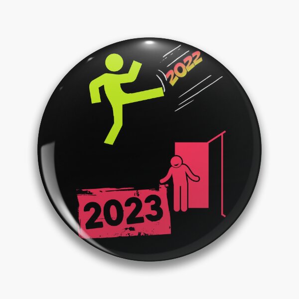 Item preview, Goodbye 2022 Welcome 2023 designed and sold by ConradoBullhead.