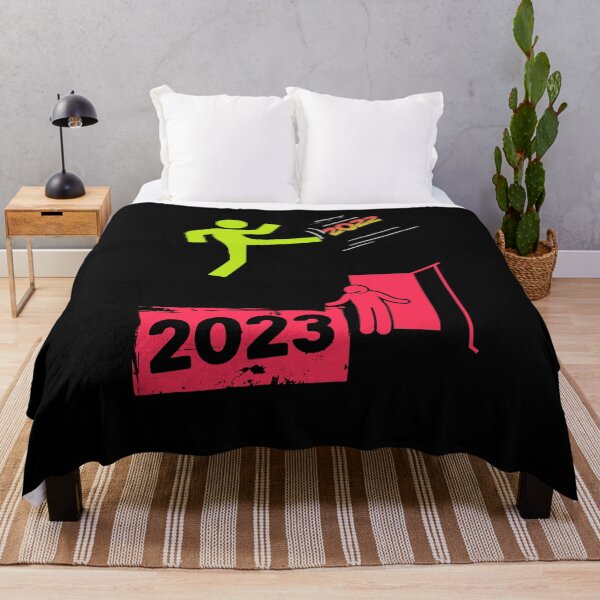 Item preview, Goodbye 2022 Welcome 2023 designed and sold by ConradoBullhead.