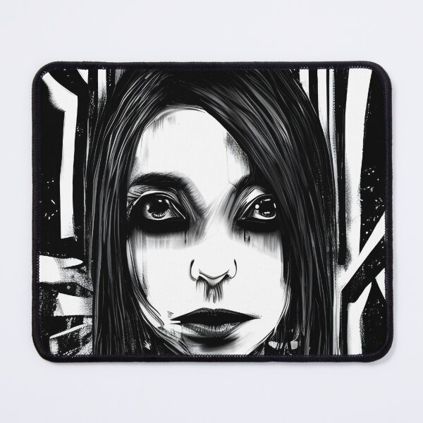 Item preview, Sad woman pencil drawing designed and sold by Dalive.