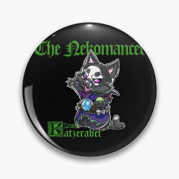 Item preview, The Nekomancer - Necromancer Cat designed and sold by TheMWorld.