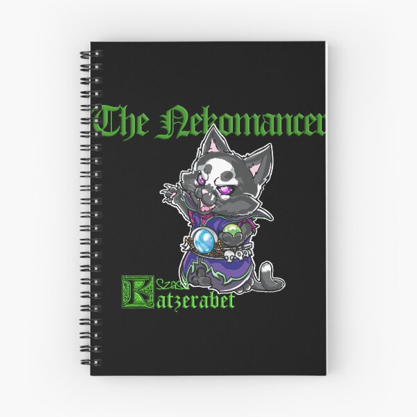 Item preview, The Nekomancer - Necromancer Cat designed and sold by TheMWorld.