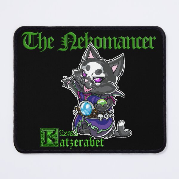 Item preview, The Nekomancer - Necromancer Cat designed and sold by TheMWorld.