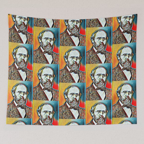 Item preview, Bernhard Riemann Artwork | Bernhard Riemann Portrait | Bernhard Riemann Wall Art  designed and sold by Suyogsonar25.