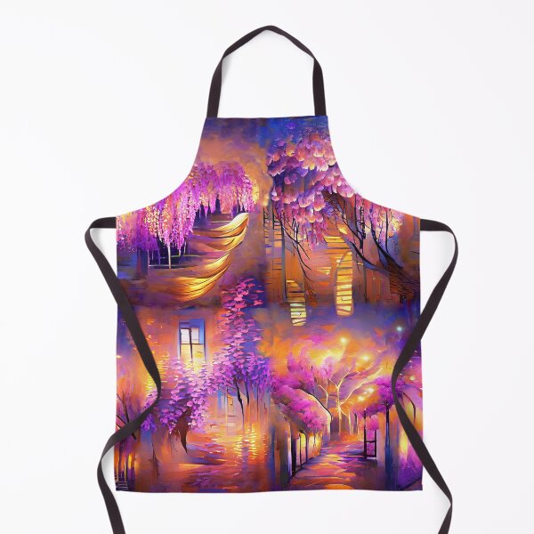 Item preview, wisteria, evening, window lights, charming amethrin, flowers, bent branches, spring streets, comfort designed and sold by Maria Mihailova.
