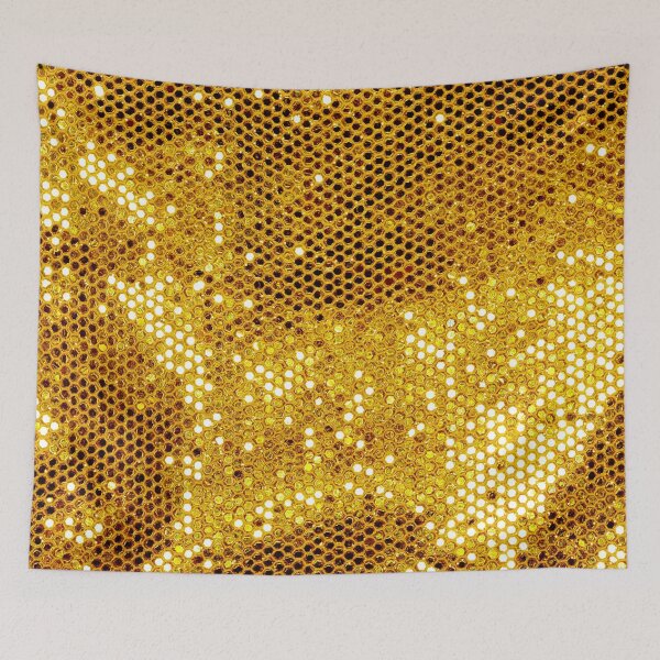 Item preview, Sunny side sequins gold glitter pattern designed and sold by HoneymoonHotel.