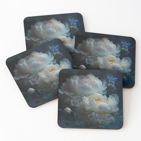 Item preview, Peonies Opalescent designed and sold by Shanina Conway.
