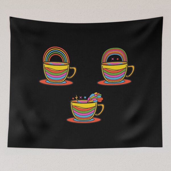 Item preview, Vintage 70s coffee cup collection designed and sold by dannyjar.