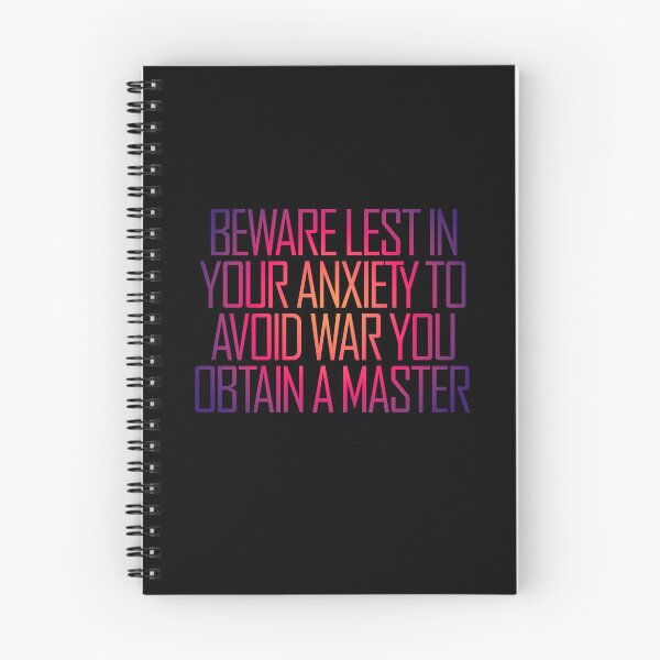 Item preview, Beware lest in your anxiety to avoid war you obtain a master. v.5 designed and sold by x1brett.