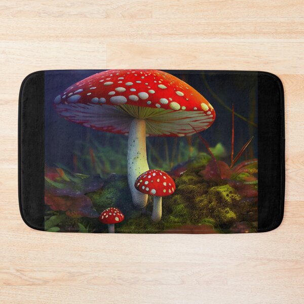 Item preview, Red toadstool in the forest. designed and sold by Maniock.