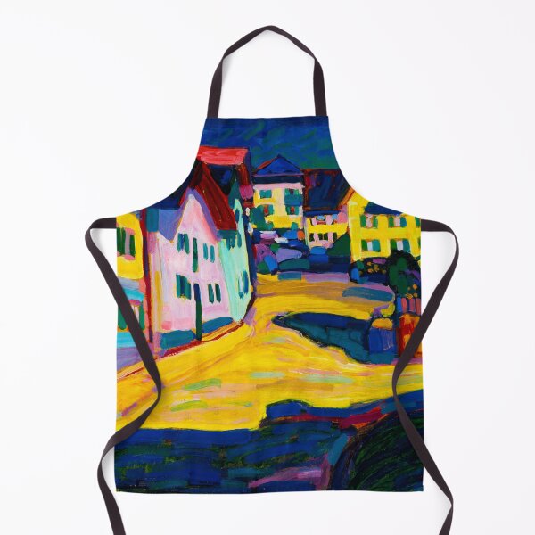 Item preview, Houses at Murnau by Kandinsky designed and sold by Go Logo Designs.