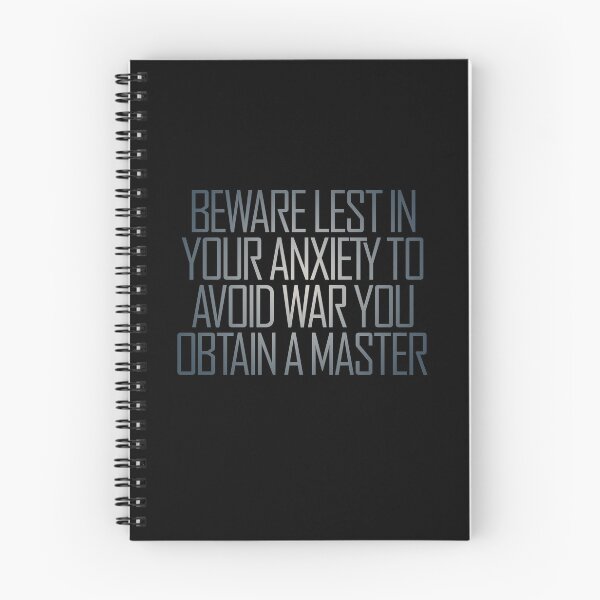 Item preview, Beware lest in your anxiety to avoid war you obtain a master. v.7 designed and sold by x1brett.