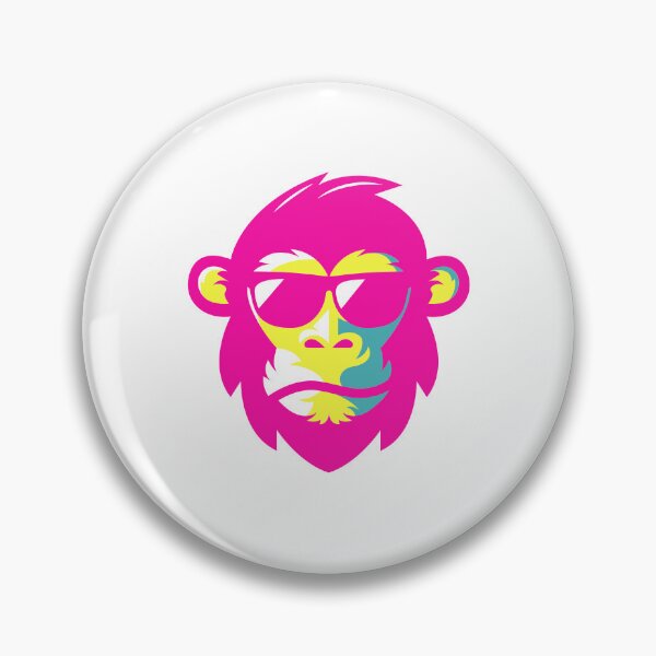 Item preview, Chimp wearing glasses designed and sold by LiToDesignCo.