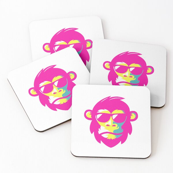 Item preview, Chimp wearing glasses designed and sold by LiToDesignCo.