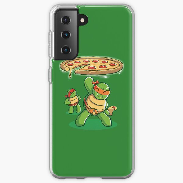 Delicious Disk Attack - Ninja Turtles Samsung Galaxy Soft Case