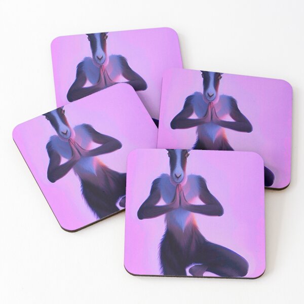 Item preview, Funny Goat doing yoga designed and sold by Neo-Expression.