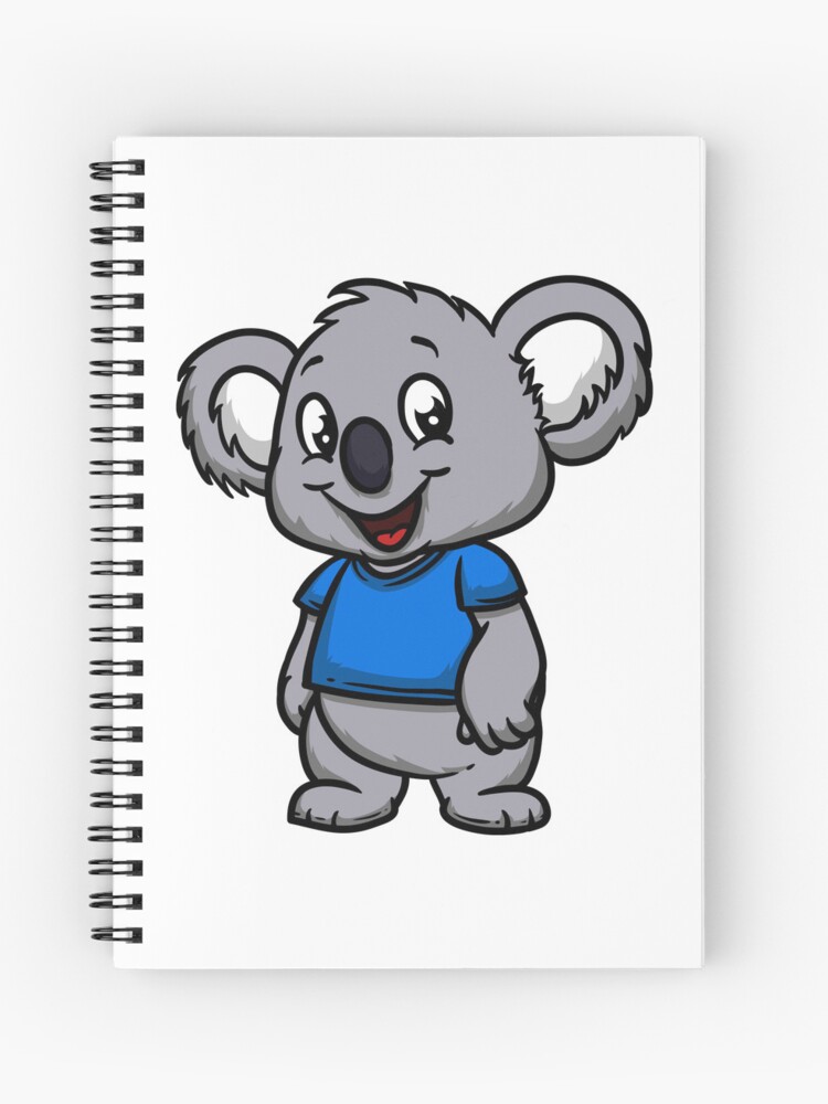 Cute Anthropomorphic Human-like Cartoon Character Koala in Clothes