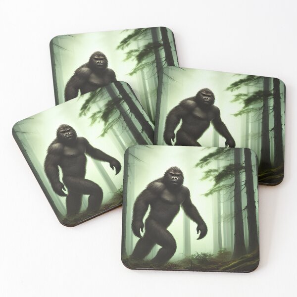 Item preview, Sasquatch in a Foggy Forest designed and sold by Nitram1990.