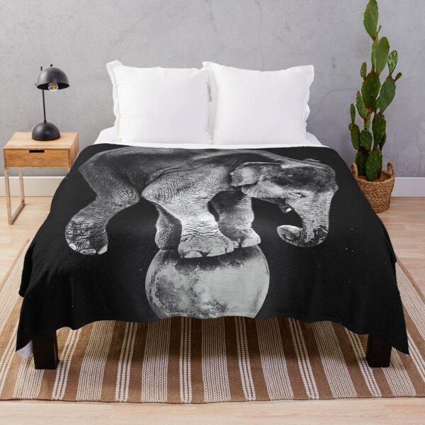 Item preview, Elephant Defying Gravity designed and sold by Dani Moffet.